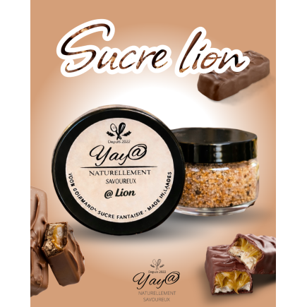 Sucre aromatisé "Comme un Lion" - 100g