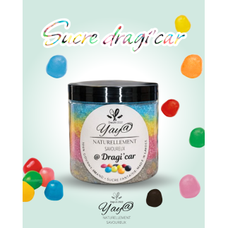 Sucre aromatisé aux dragicar - 200g