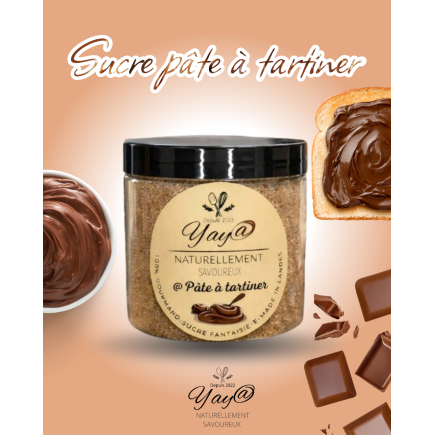 Sucre aromatisé à la pâte à tartiner - 200g