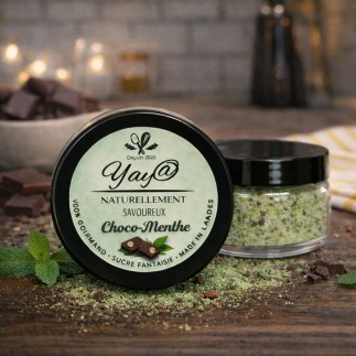 Sucre aromatisé Choco-menthe 100g