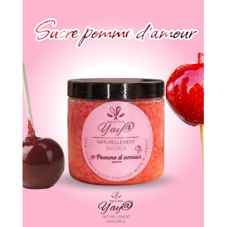 Sucre aromatisé à la pomme d'amour - 200g
