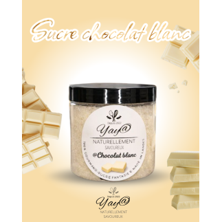 Sucre aromatisé au chocolat blanc - 200g
