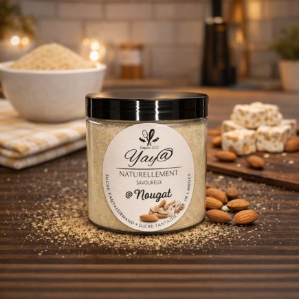 Sucre aromatisé au nougat  200g