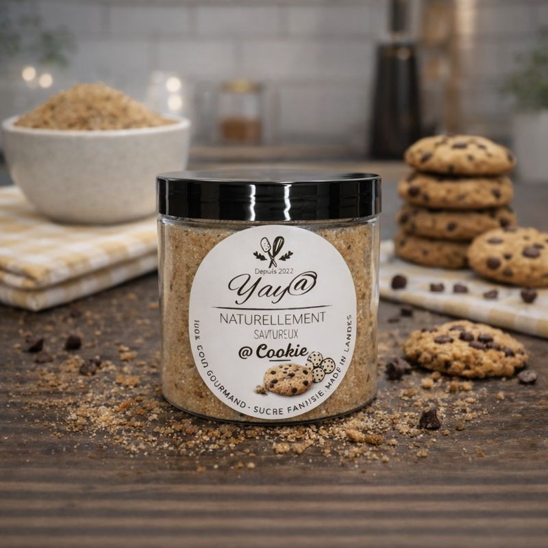 Sucre aromatisé aux cookies - 200g Sucre aromatisé aux cookies - 200g