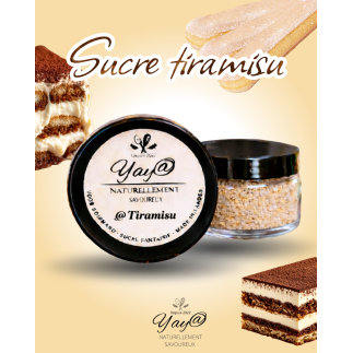 Sucre aromatisé au tiramisu - 100g