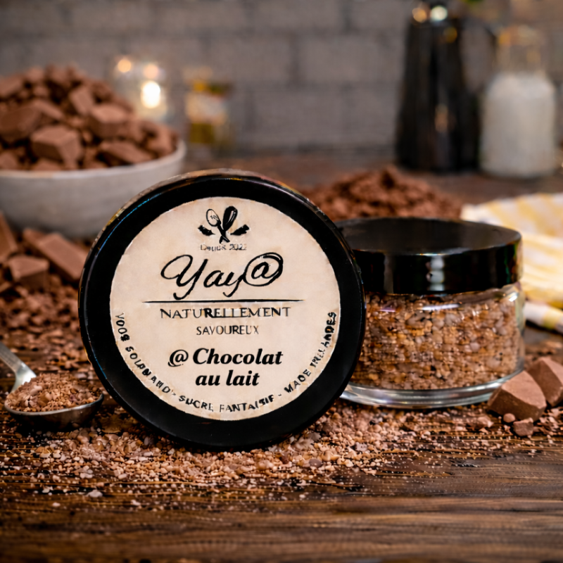 Sucre aromatisé au chocolat au lait - 100g