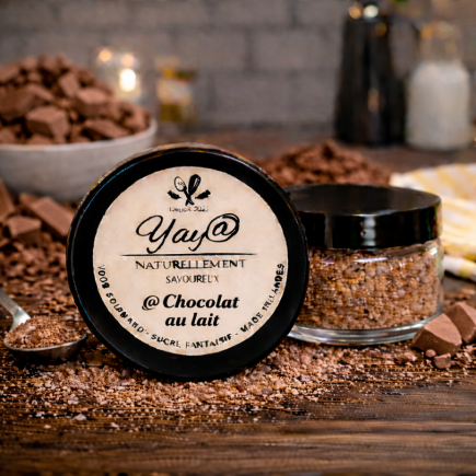 Sucre aromatisé au chocolat au lait 100g