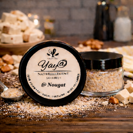 Sucre aromatisé au nougat  100g