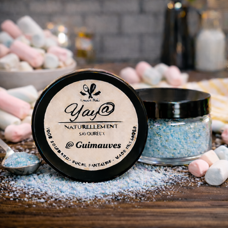 Sucre aromatisé à la guimauve - 100g Sucre aromatisé à la guimauve - 100g