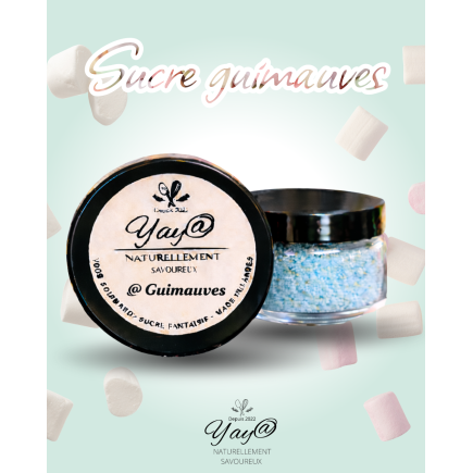 Sucre aromatisé à la guimauve - 100g