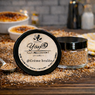 Sucre aromatisé à la crème brulée 100g