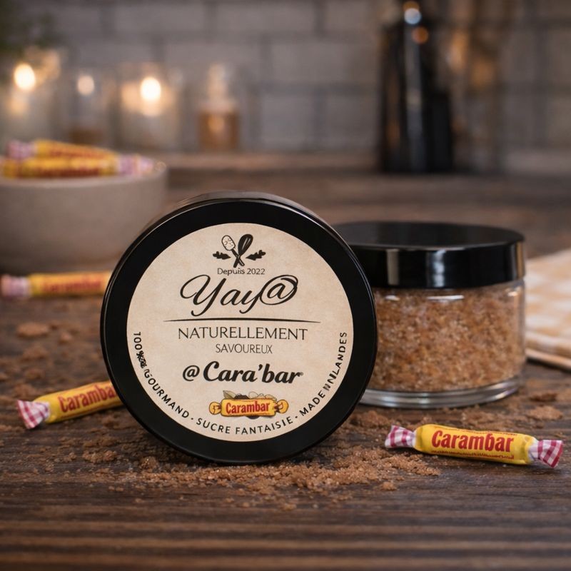 Sucre aromatisé cara'bar - 100g Sucre aromatisé cara'bar - 100g
