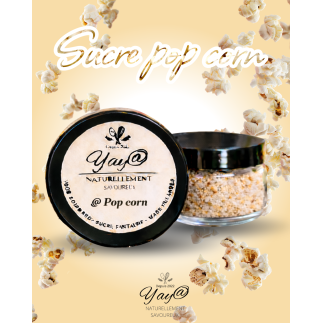 Sucre aromatisé aux pop corn - 100g