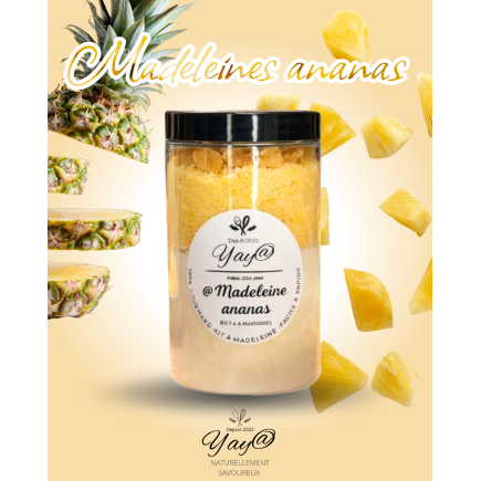 Kit à madeleines – ananas