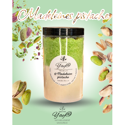 Kit à madeleines - pistache