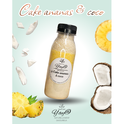 Kit à mini cakes - ananas coco