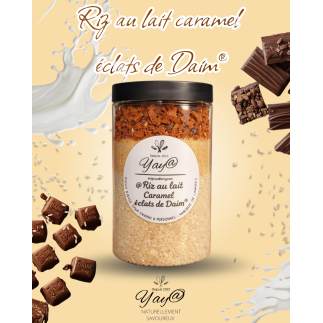 Kit à riz au lait – caramel beurre salé & Daim®