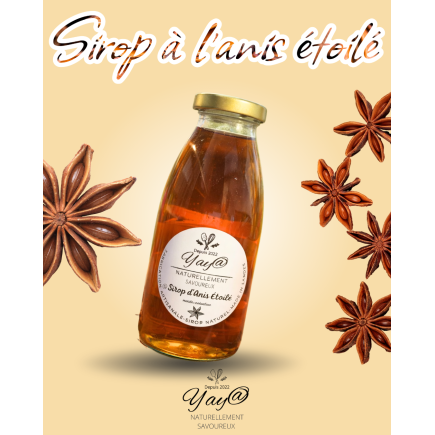 Sirop d’anis étoilé - 100% naturel