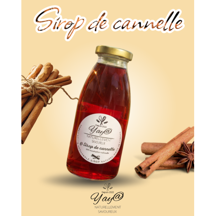 Sirop de cannelle - 100% naturel