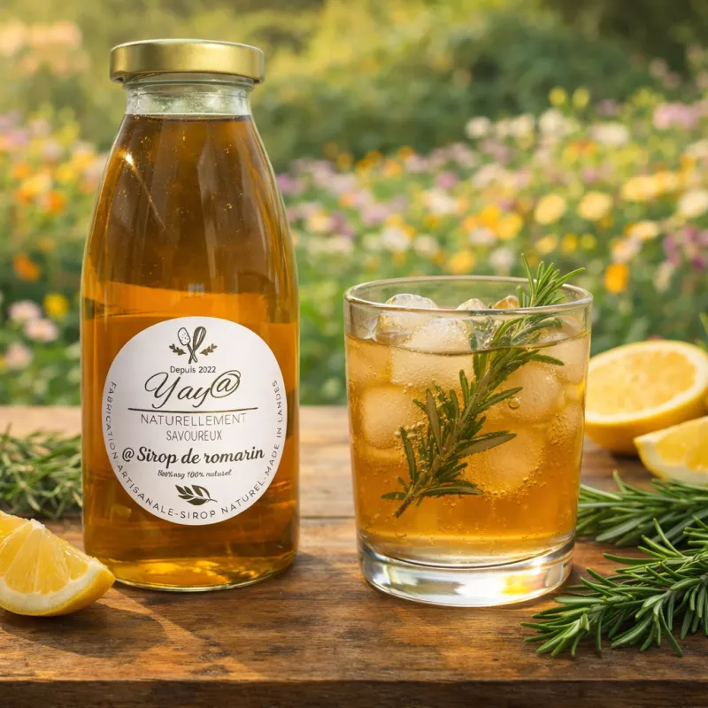 Sirop de romarin - 100% naturel Sirop de romarin - 100% naturel