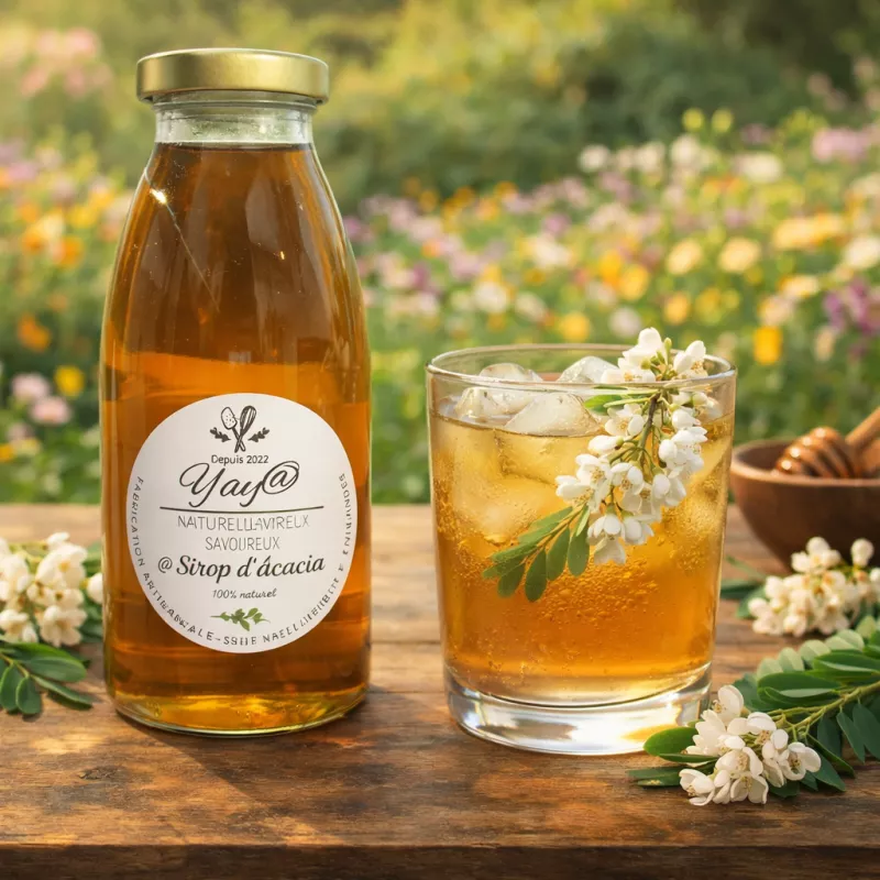 Sirop de d'acacia - 100% naturel Sirop de d'acacia - 100% naturel