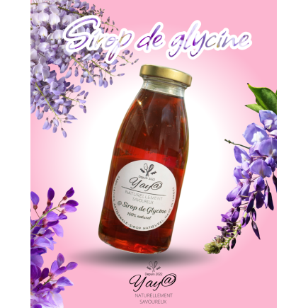 Sirop de glycine - 100% naturel