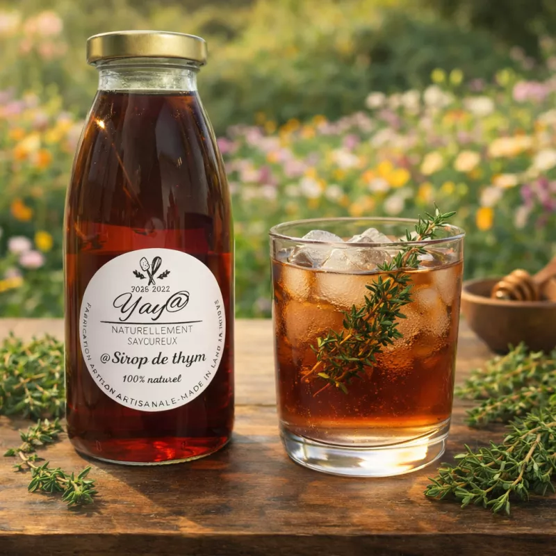 Sirop de thym - 100% naturel