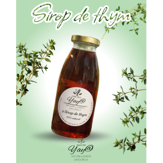Sirop de thym - 100% naturel