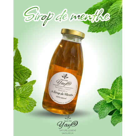 Sirop de menthe - 100% naturel