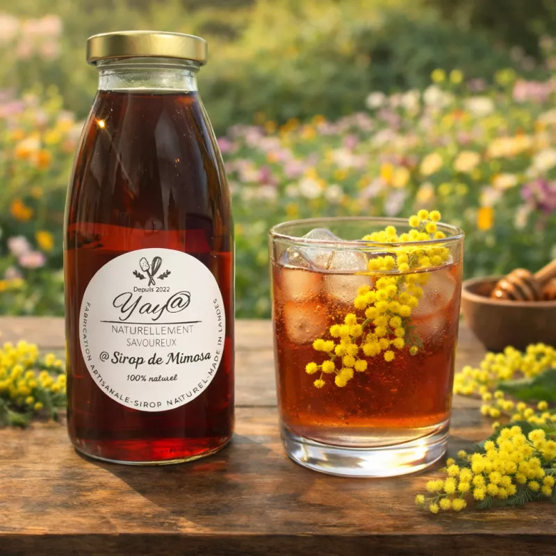 Sirop de mimosa - 100% naturel