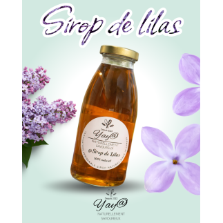 Sirop de lilas - 100% naturel
