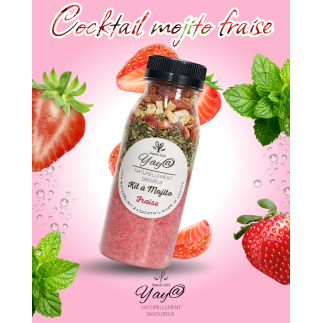 Kit à cocktail – Mojito fraise