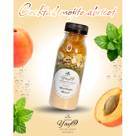 Kit à cocktail - Mojito abricot