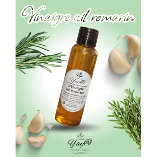 vinaigre à l'ail & romarin