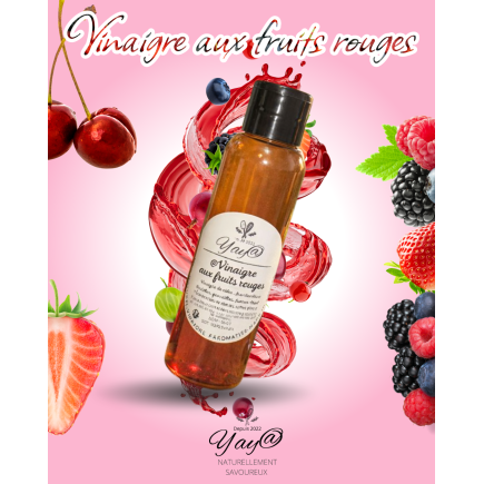 Vinaigre aux fruits rouges
