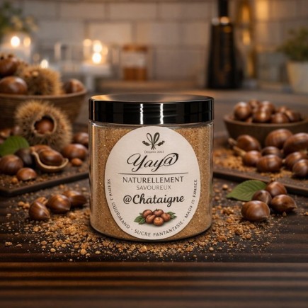 Sucre aromatisé à la châtaigne 200g