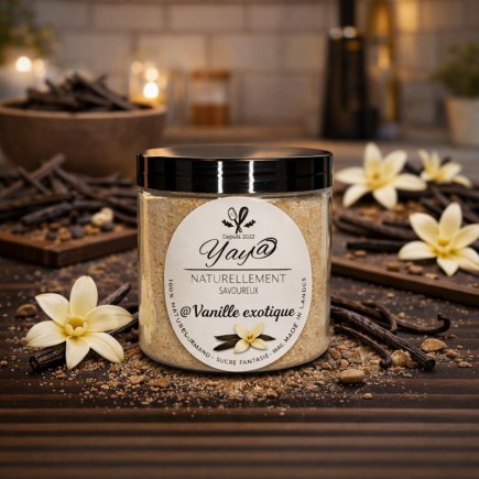 Sucre aromatisé à la vanille exotique 200g