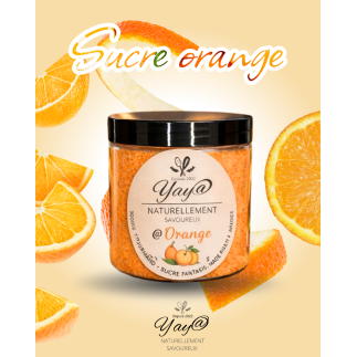 Sucre aromatisé à l'orange