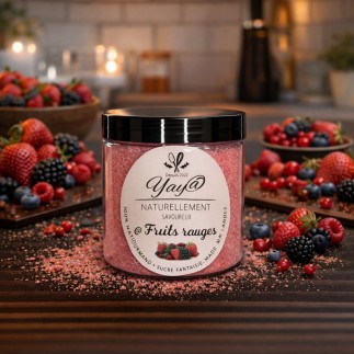 Sucre aromatisé aux fruits rouges 200g