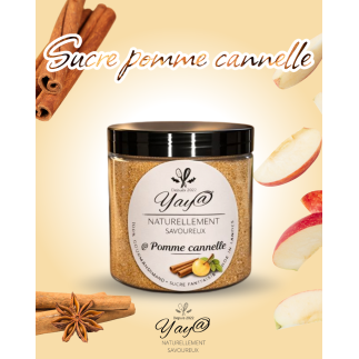 Sucre aromatisé pomme cannelle