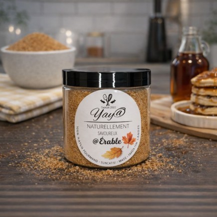Sucre aromatisé à l'érable 200g