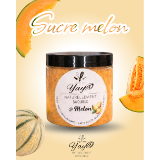 Sucre aromatisé au melon