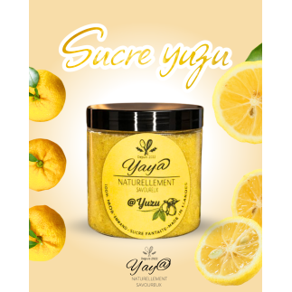 Sucre aromatisé au yuzu