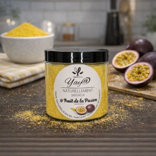 Sucre aromatisé au fruit de la passion 200g