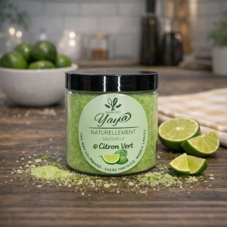 Sucre aromatisé citron vert 200g