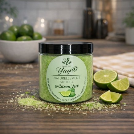 Sucre aromatisé citron vert 200g