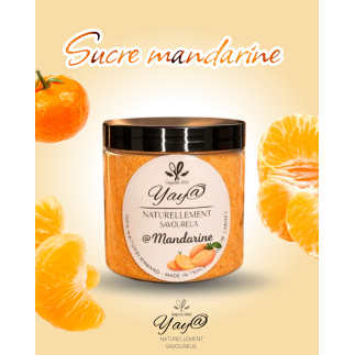 Sucre aromatisé à la mandarine