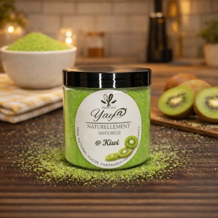 Sucre aromatisé au kiwi 200g