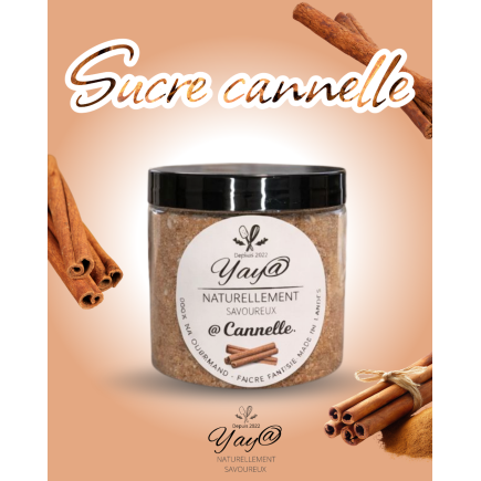 Sucre aromatisé à la cannelle