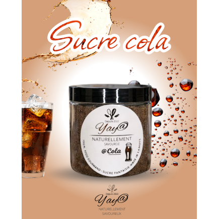 Sucre aromatisé au cola